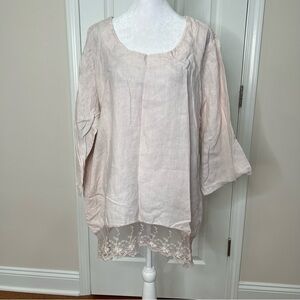 Stella Martini linen top